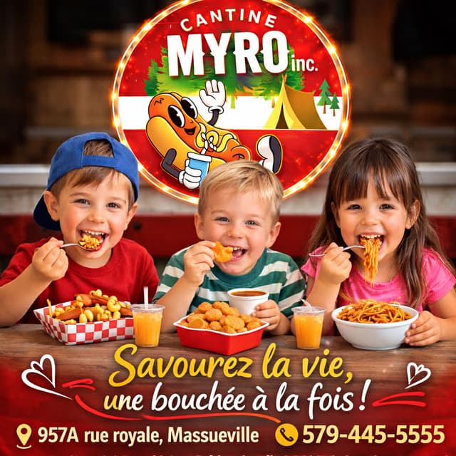Menu Enfants Cantine Myro