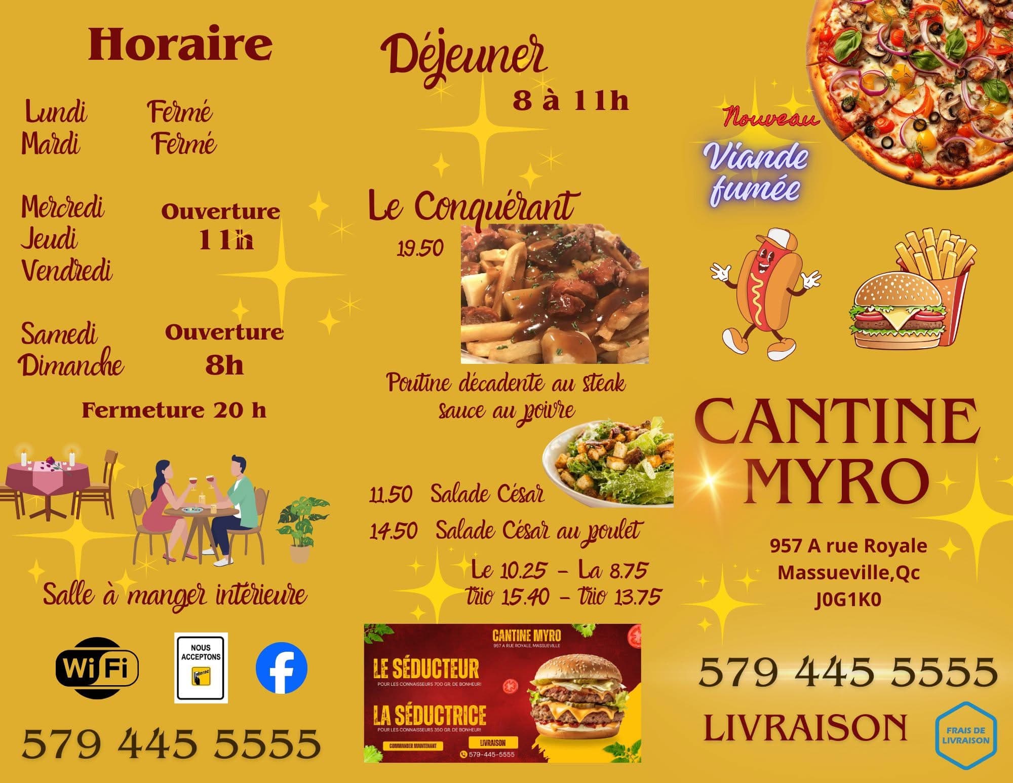 Horaire & Casse-Croûte